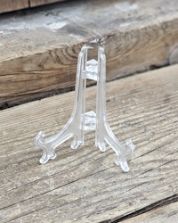 Plastställ transparent, liten
