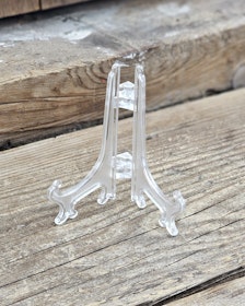 Plastställ transparent, liten
