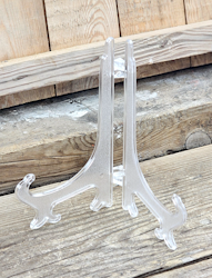 Plastställ transparent, stor