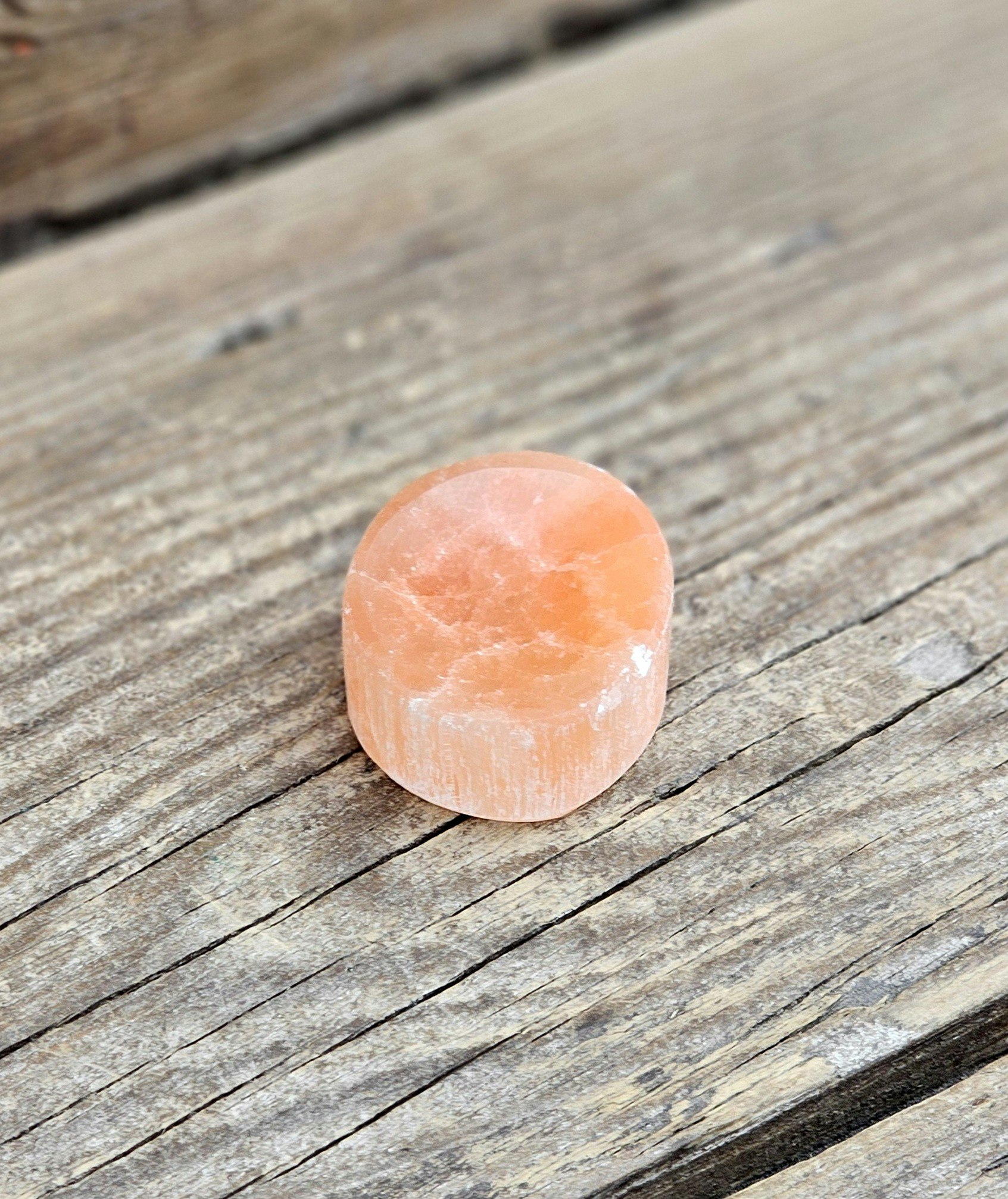 Orange Selenit, laddningsställ/klotställ