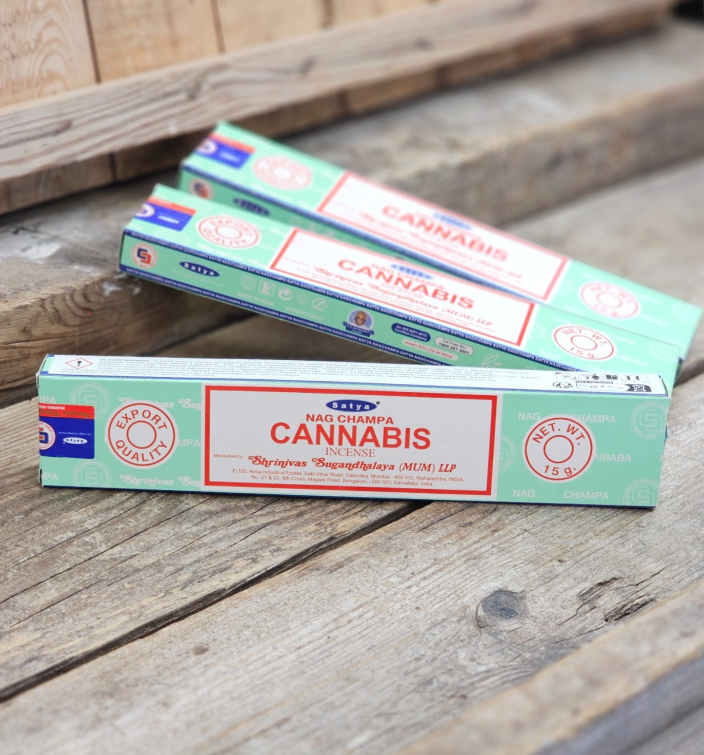 Satya - Nag Champa Cannabis, rökelsepinnar