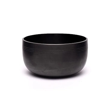 Singing bowl Kuro-orin Pure Tone, klangskål svart 11 cm