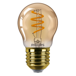 Philips MASTER Value LEDbulb P45 Guld E27