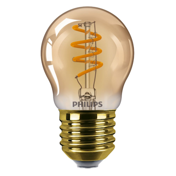 Philips MASTER Value LEDbulb P45 Guld E27