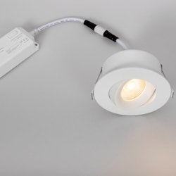 Gyro Downlight 7W Tiltbar ink drivdon