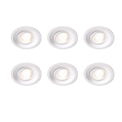 Plejd Downlight Tilt DWN-01-W 6-Pack