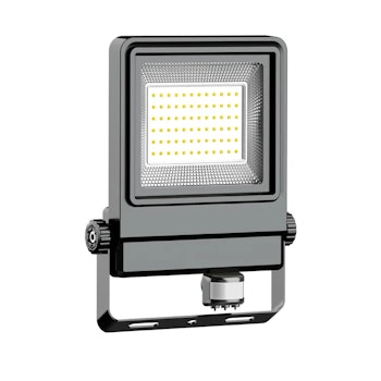 Ledstrålkastare Med Rörelsevakt 100W IP66