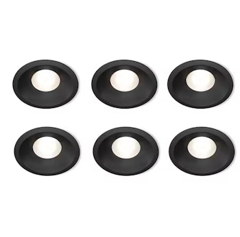 Plejd Downlight Deep DWN-02-B Svart 6-Pack