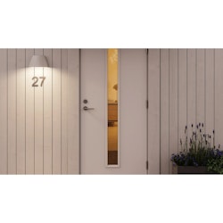 Plejd Väggarmatur OUT-02-U-W LED Smart Uttag Vit