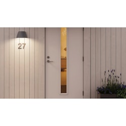 Plejd Väggarmatur OUT-02-U-G LED Smart Uttag Grå