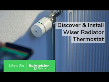 Schneider Wiser Radiatortermostat