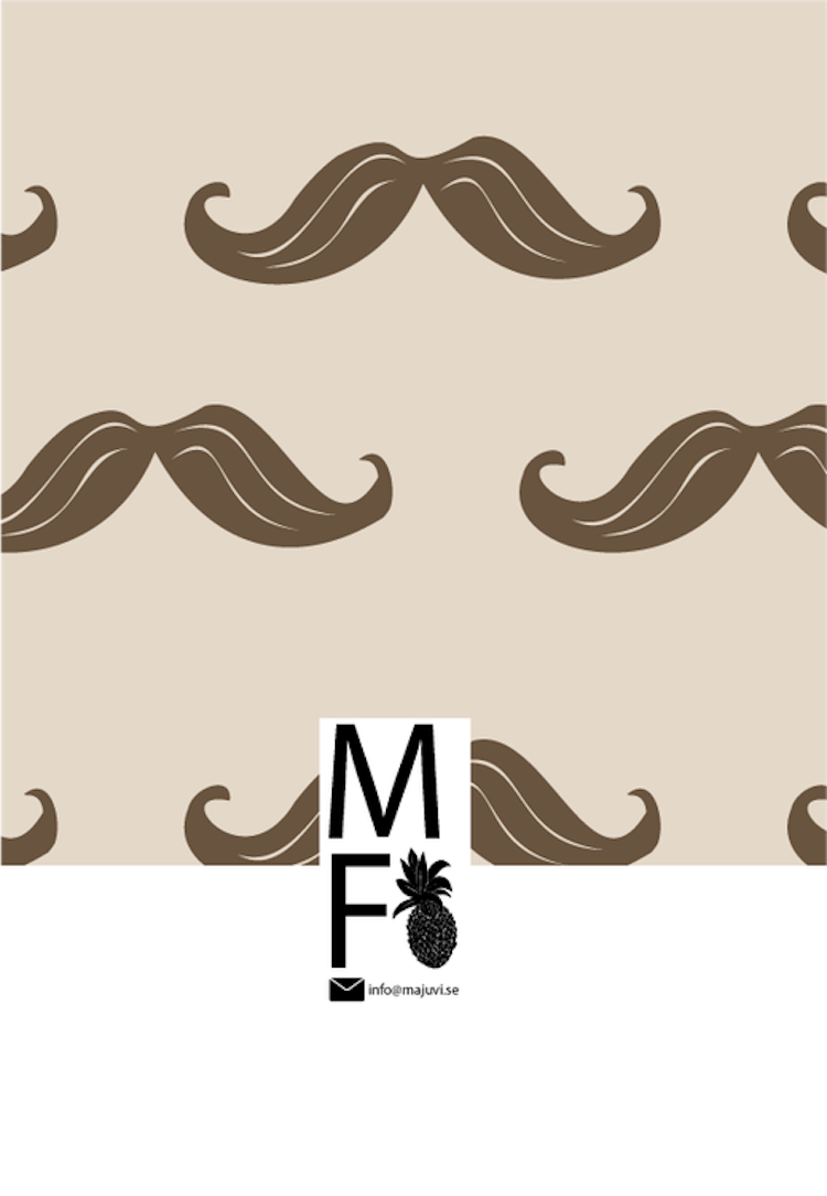 Mustascher Beige/brun