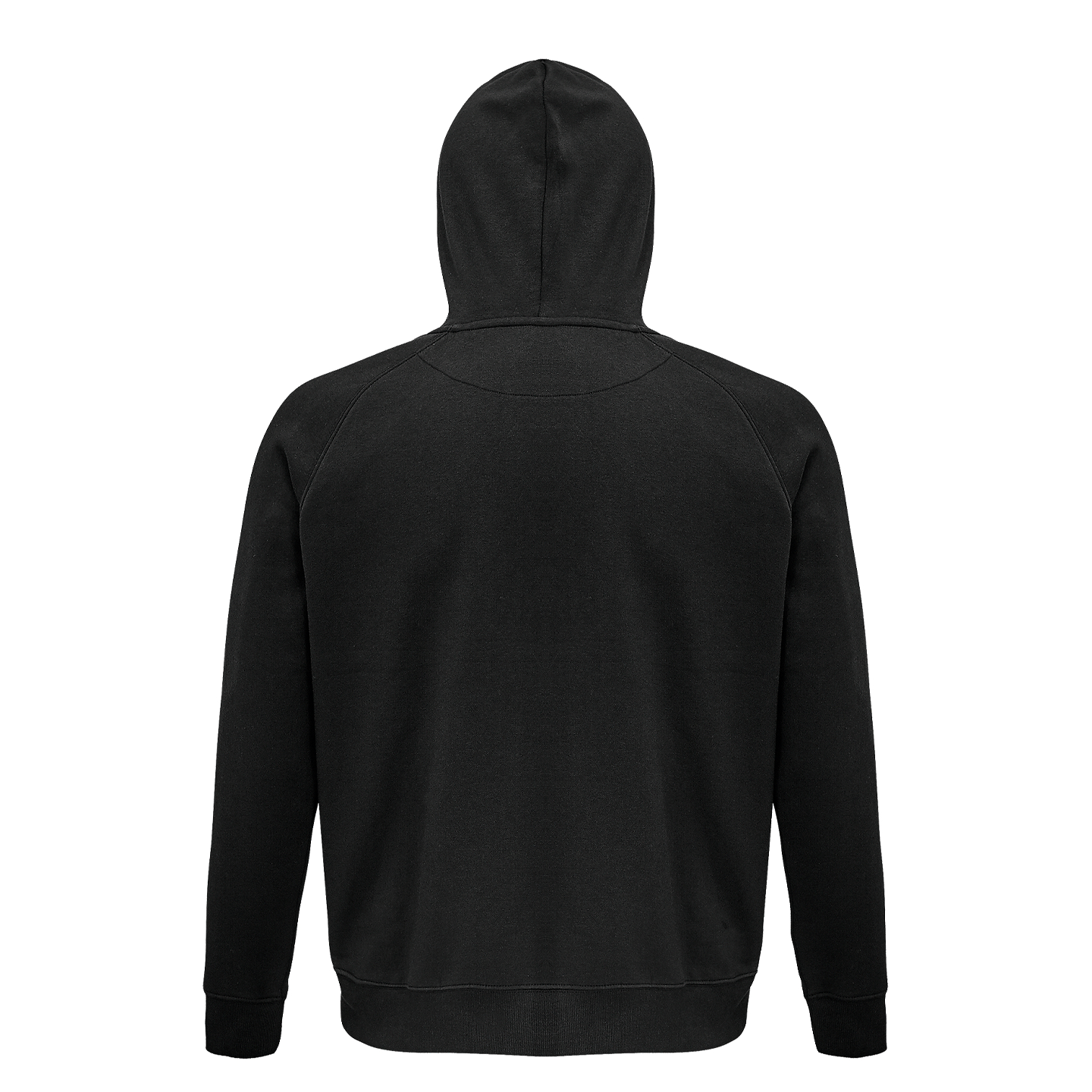 Skön hoodie med ett enkelt budskap - Tyst - Kläder och tygpåsar med eget  tryck