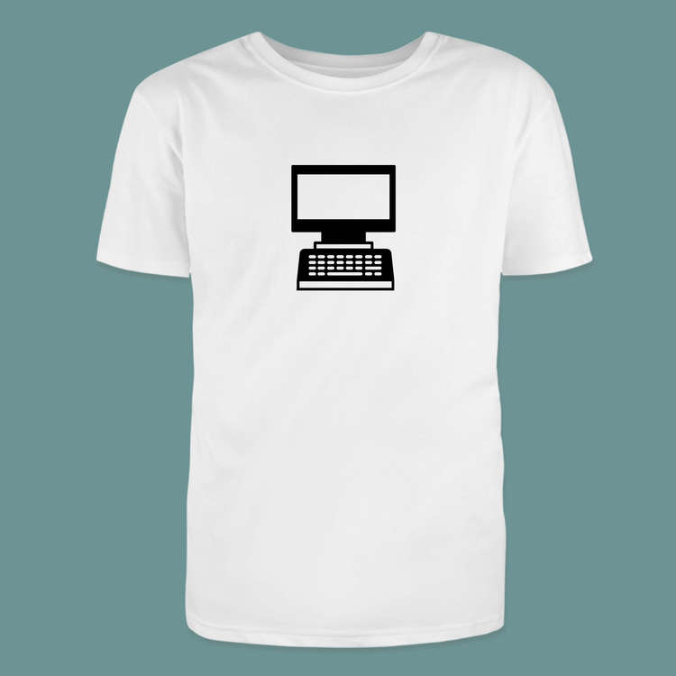 T-Shirt - Gammal dator