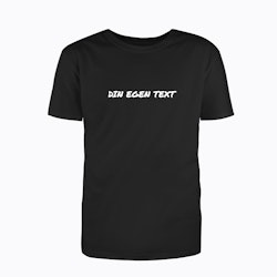 T-shirt med din egen text