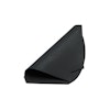 Kit 5: Rubber floor mats for inner wheel arch inside the car for Saab 92, 93, 95 & 96 . Black