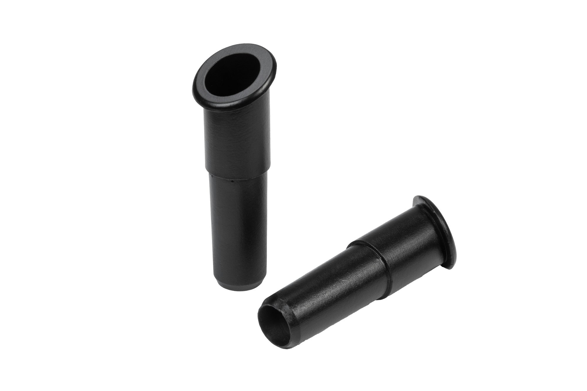 Defroster nozzles for Dash Pad for Saab 95, 96. Fits year model 1960-1980. Color: Black.