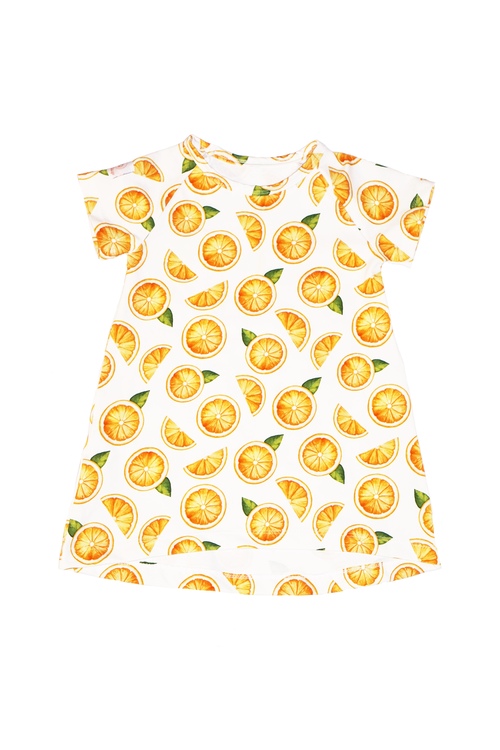 Rak klänning/Tunika - Apelsiner