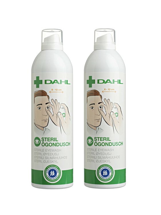 Dahl ögondusch refill 2x400 ml