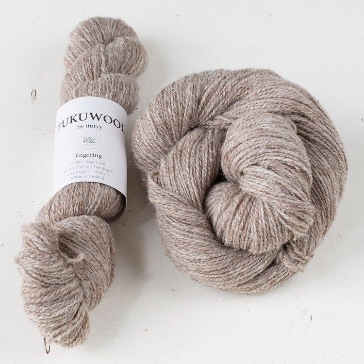 Tukuwool Fingering 50g (25 g vid handfärgat)