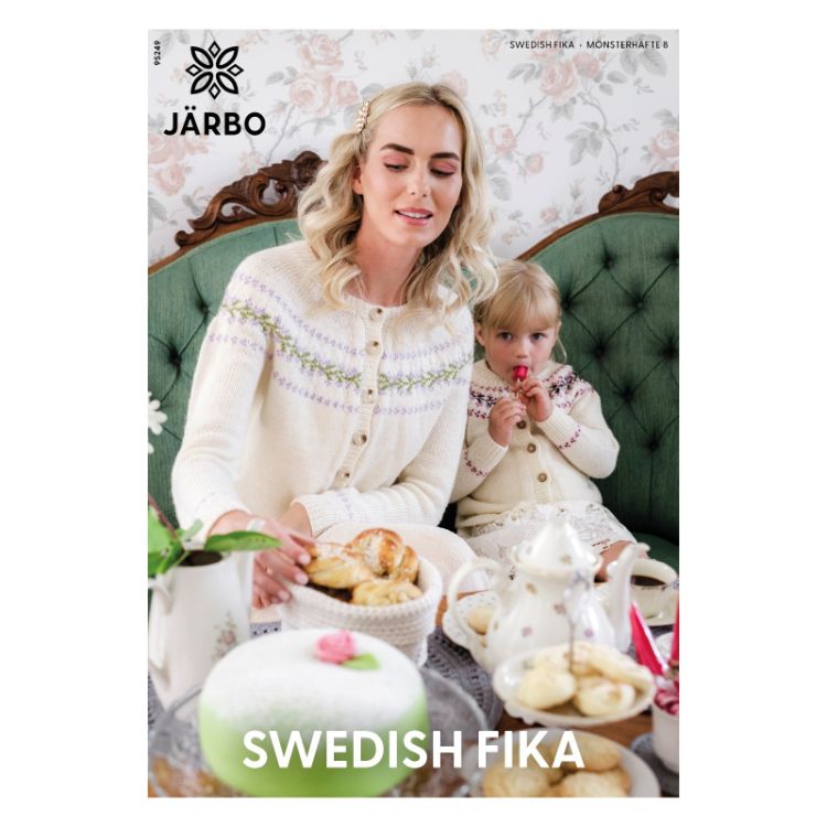 Järbo mönsterhäfte 8 Swedish fika
