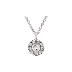 PETITE MISS SOFIA NECKLACE – CRYSTAL (SILVER)