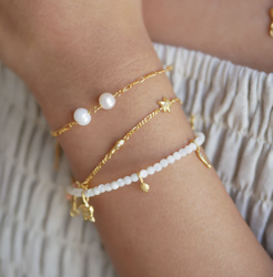 ENAMEL BRACELET PERLA FIGARO