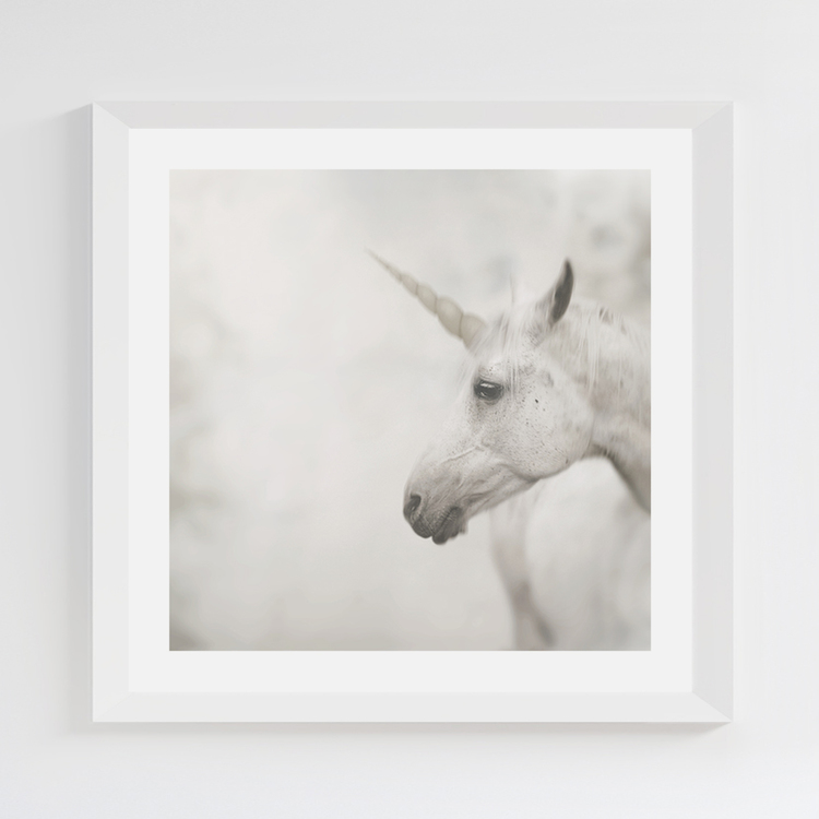 Unicorn print 22,5x22,5 cm