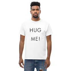 HUG ME! T SHIRT with friendly print