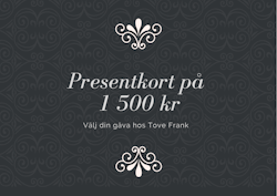 Presentkort 1500 kronor
