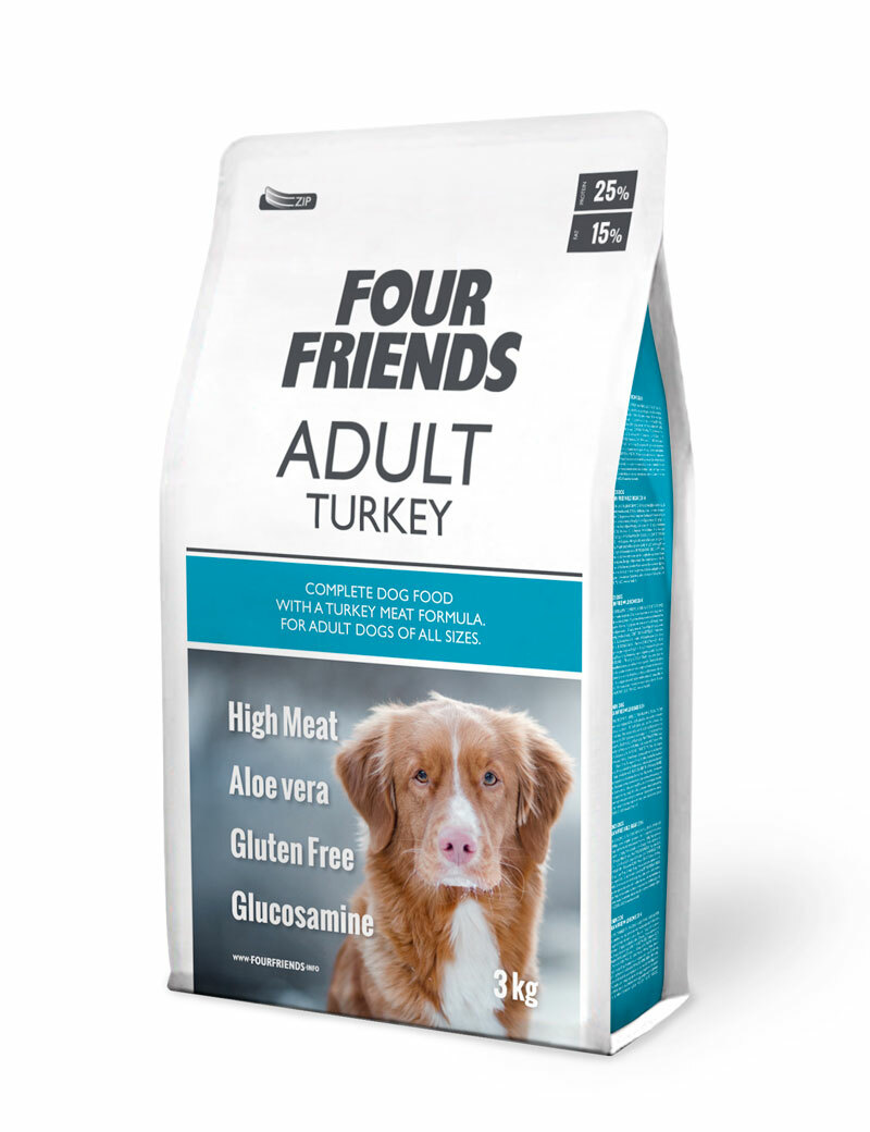 Spannmålsfri hundmat turkey