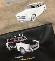 Två Volvo Amazon Kombi special, 1963-64