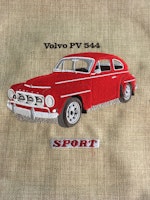 Volvo PV 544 Sport, 1965 - special med eget reg.nr