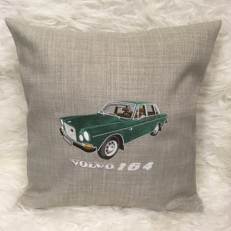 Volvo 164, 1971, kuddfodral beige