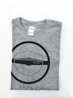 Grå T-shirt, herr. "100% Original Amazon"