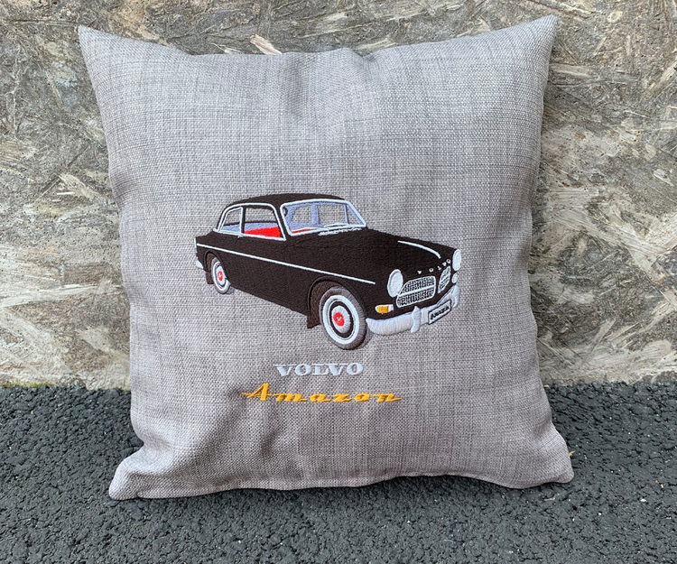 Volvo Amazon 2D, 1964, kuddfodral beige