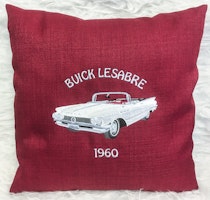 Buick Lesabre, 1960, kuddfodral röd