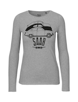 T-shirt LS dam: SAAB evolution