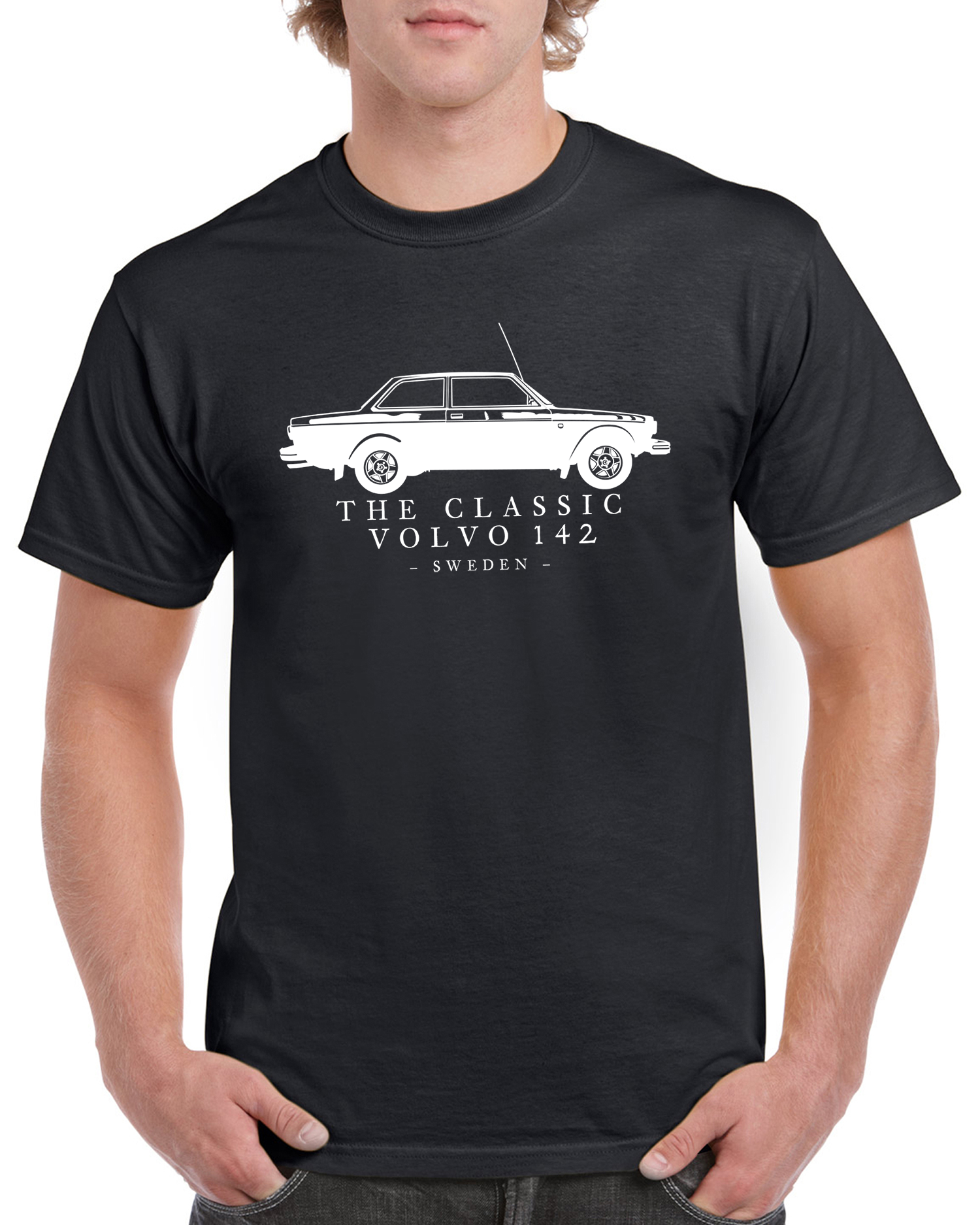 T-shirt herr: The Classic Volvo 142