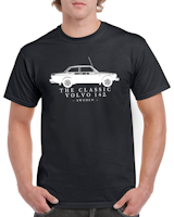 T-shirt herr: The Classic Volvo 142
