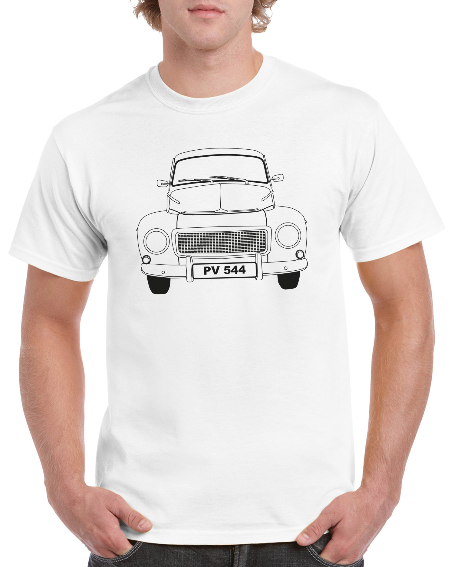 T-shirt herr: Volvo PV 544