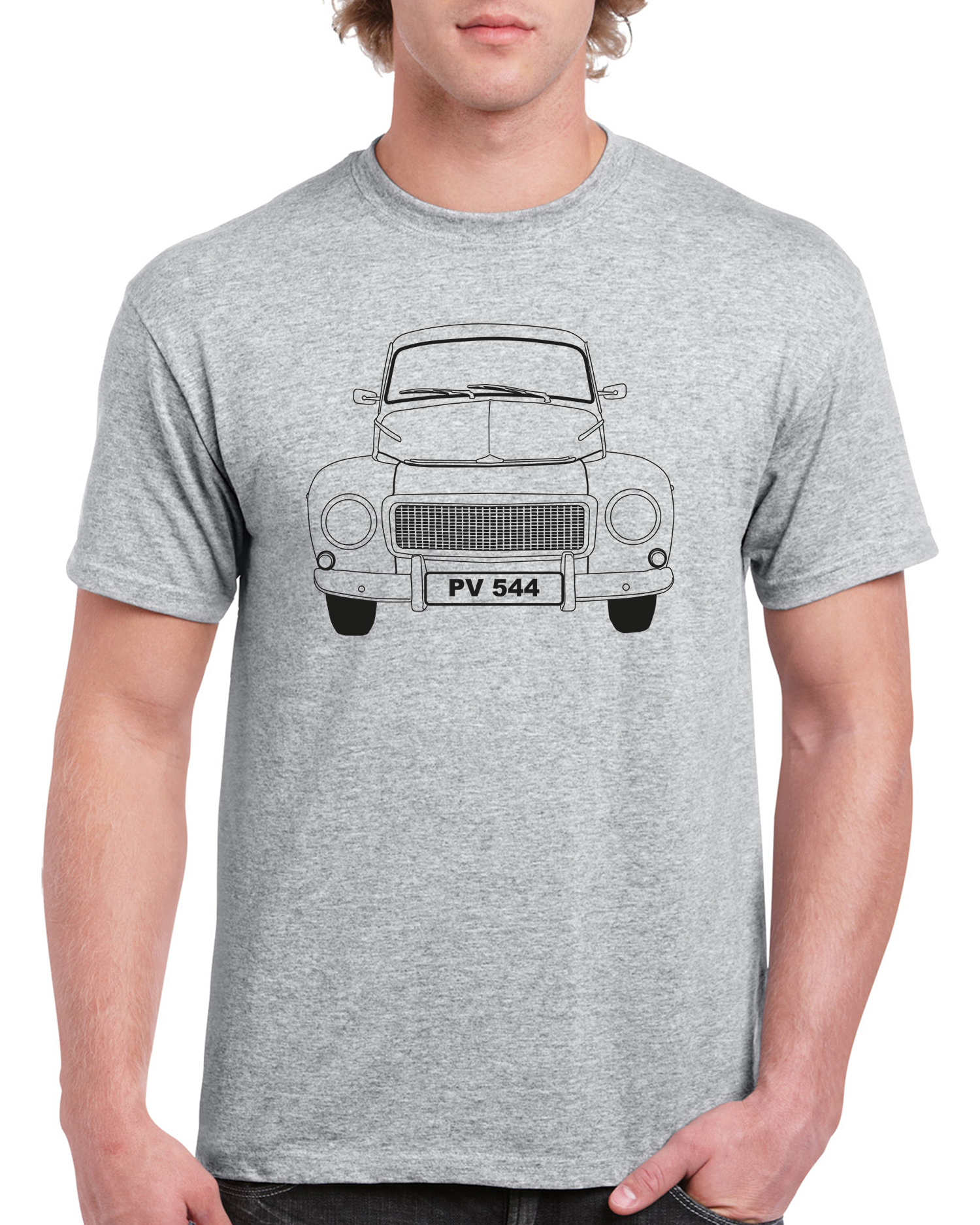 T-shirt herr: Volvo PV 544