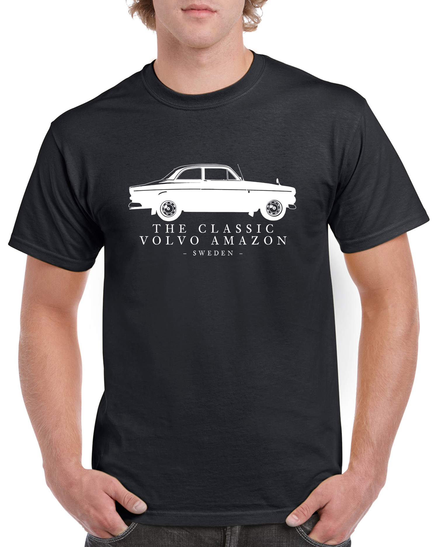 T-shirt herr: The Classic Volvo Amazon