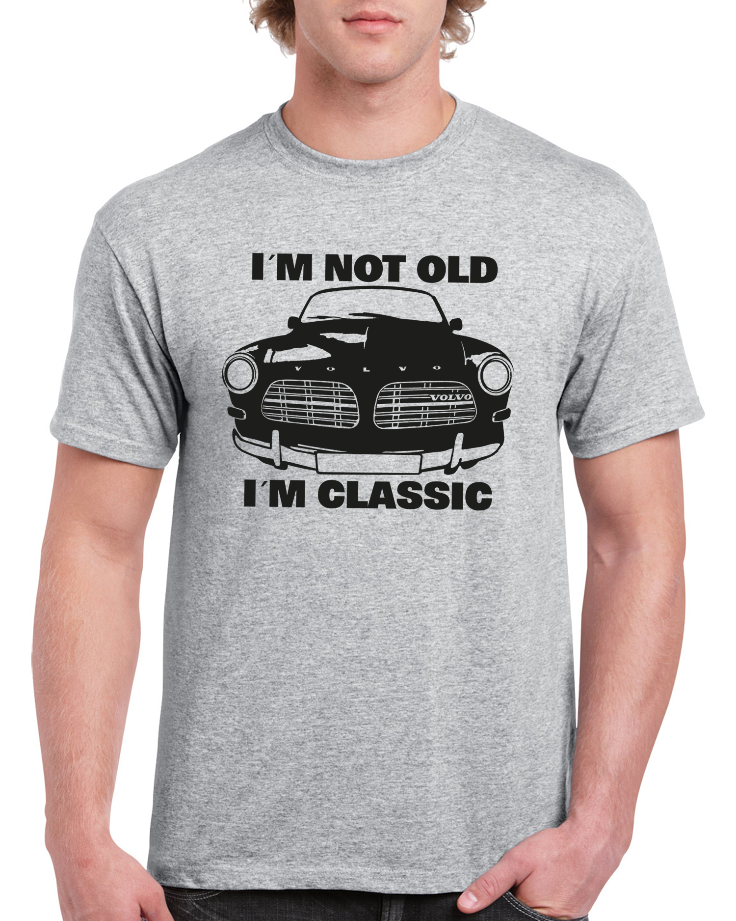 T-shirt herr: Old Classic Amazon