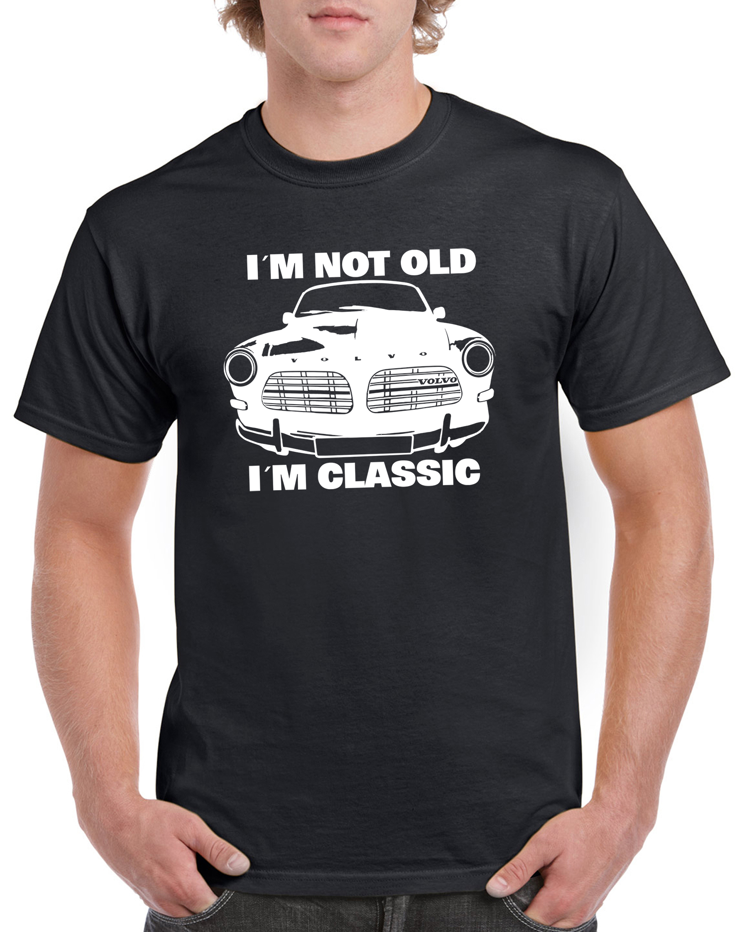 T-shirt herr: Old Classic Amazon