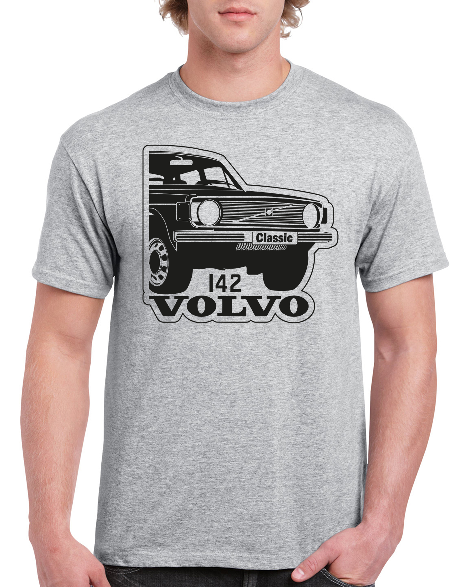T-shirt herr: Classic Volvo 142