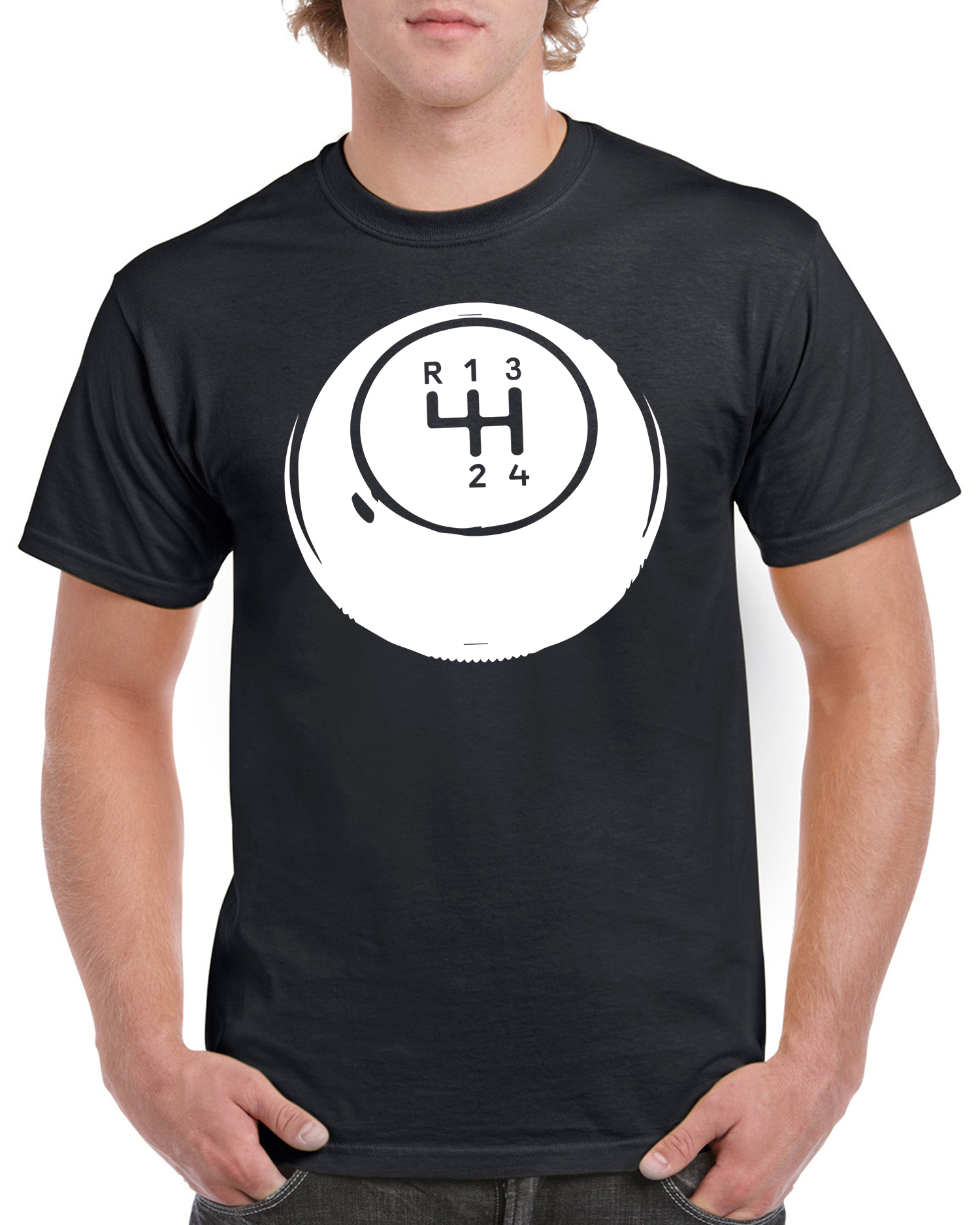 T-shirt herr: Växelspakknopp Amazon