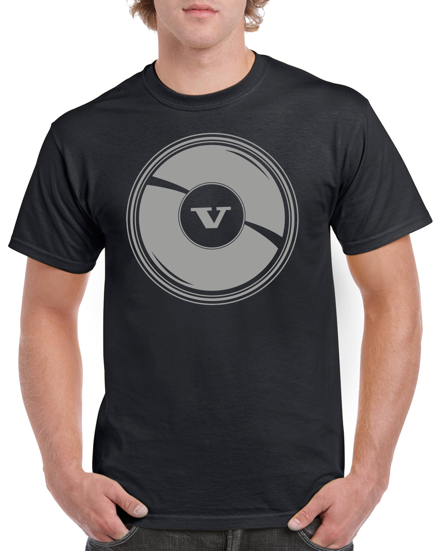 T-shirt herr: Volvo navkapsel 60-tal