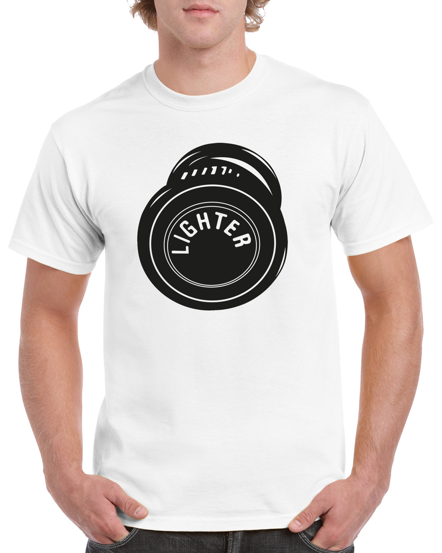 T-shirt herr: Volvo 140 lighter