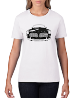 T-shirt dam: Volvo Amazon front